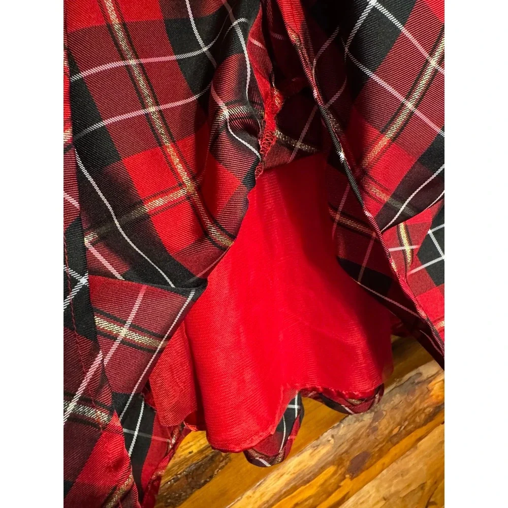 The Childrens Place red plaid